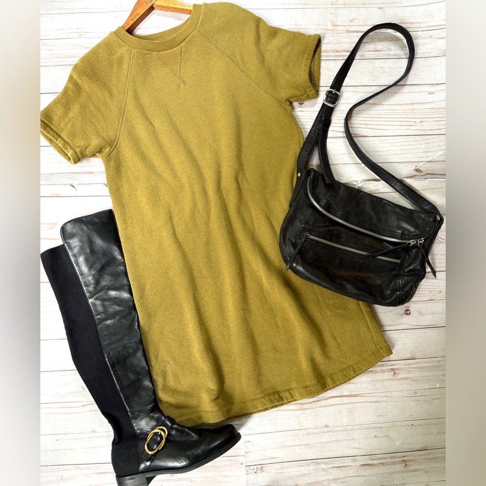 Madewell terry lined tee dress